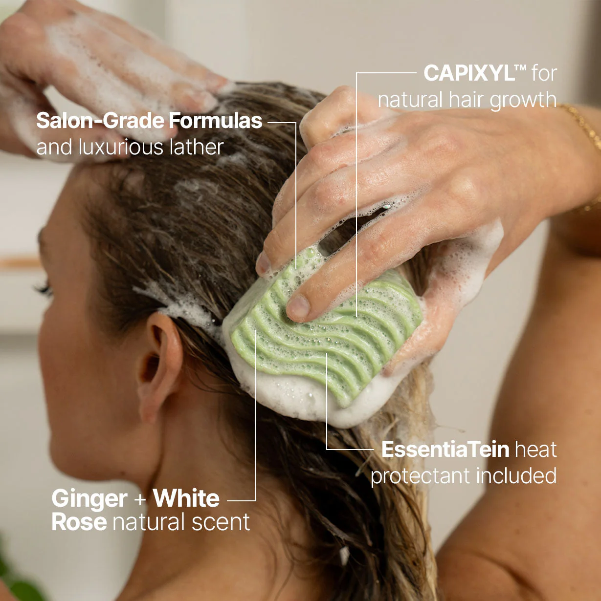 Hair Growth Shampoo & Conditioner Bar Duo - Image 3