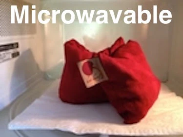 Hot Cherry Cervical Neck Pillow - Natural Denim - Image 8