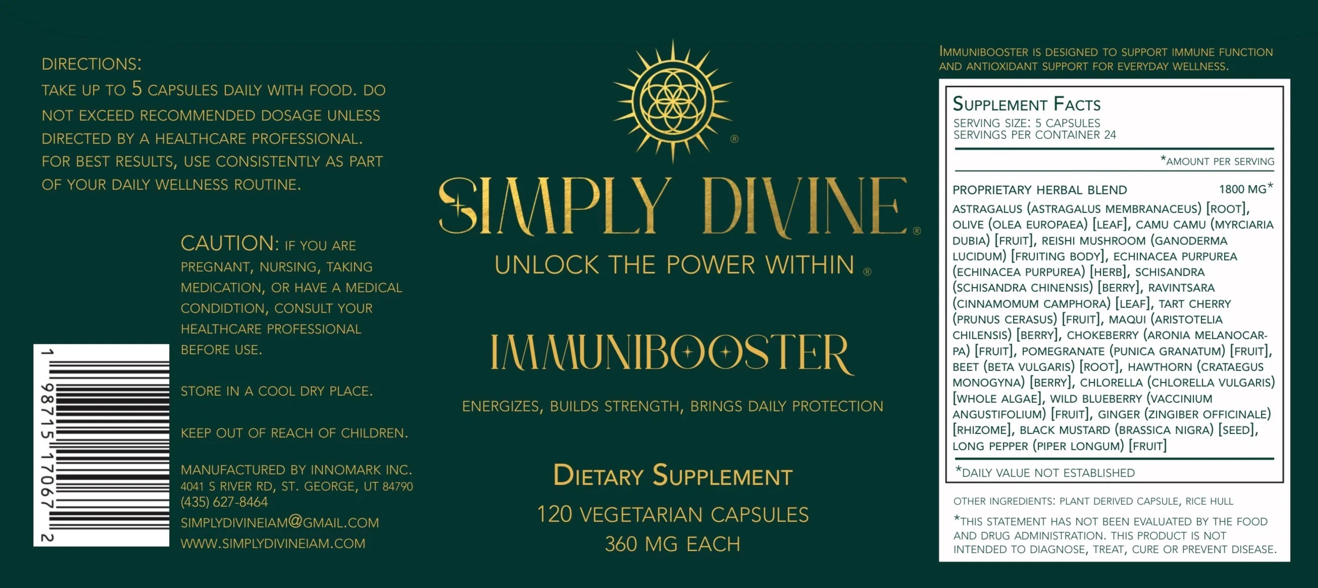 Immune Support Herbal Supplement - Immunibooster - Image 7