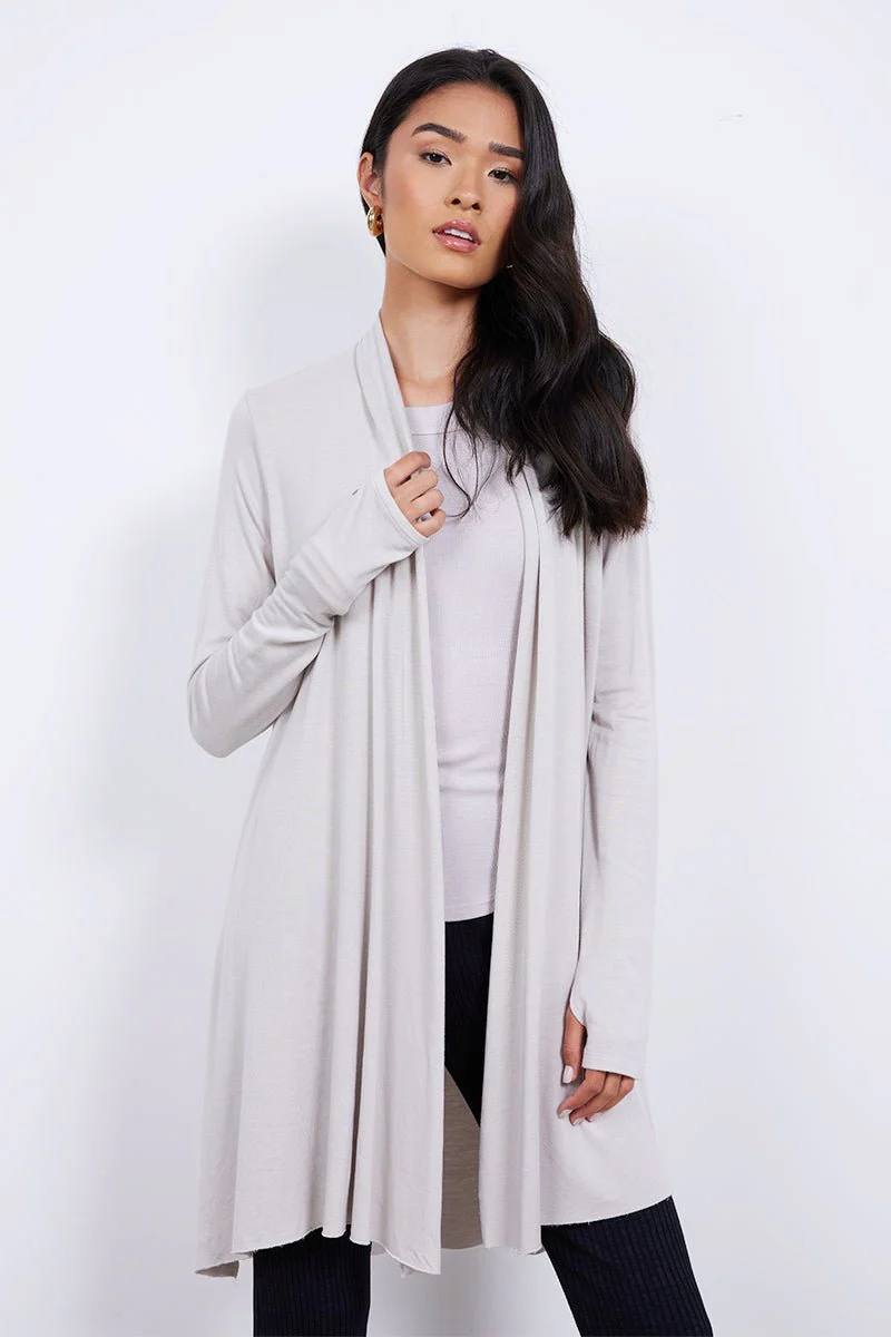 Iris Super Soft Cardigan with Thumbholes