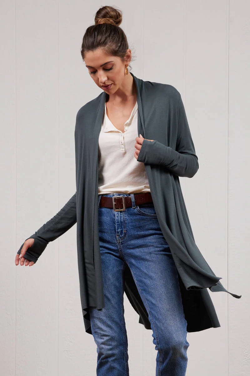 Iris Super Soft Cardigan with Thumbholes - Image 18