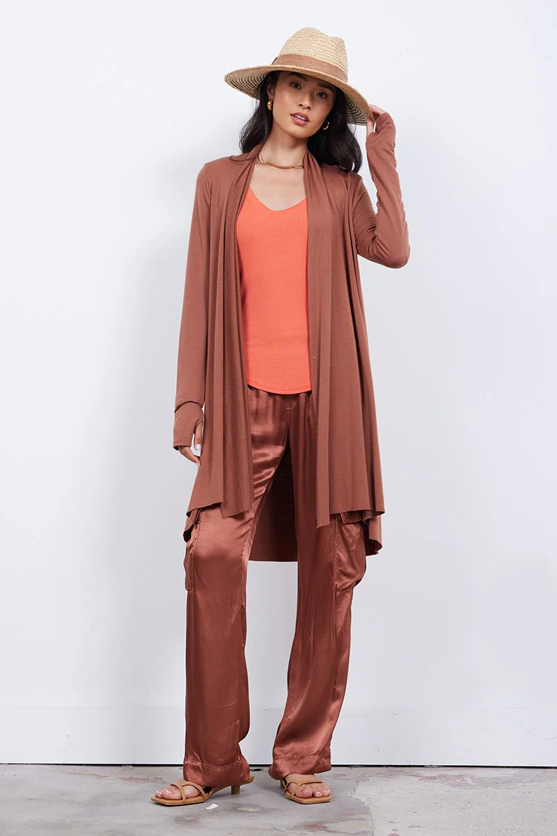 Iris Super Soft Cardigan with Thumbholes - Image 5