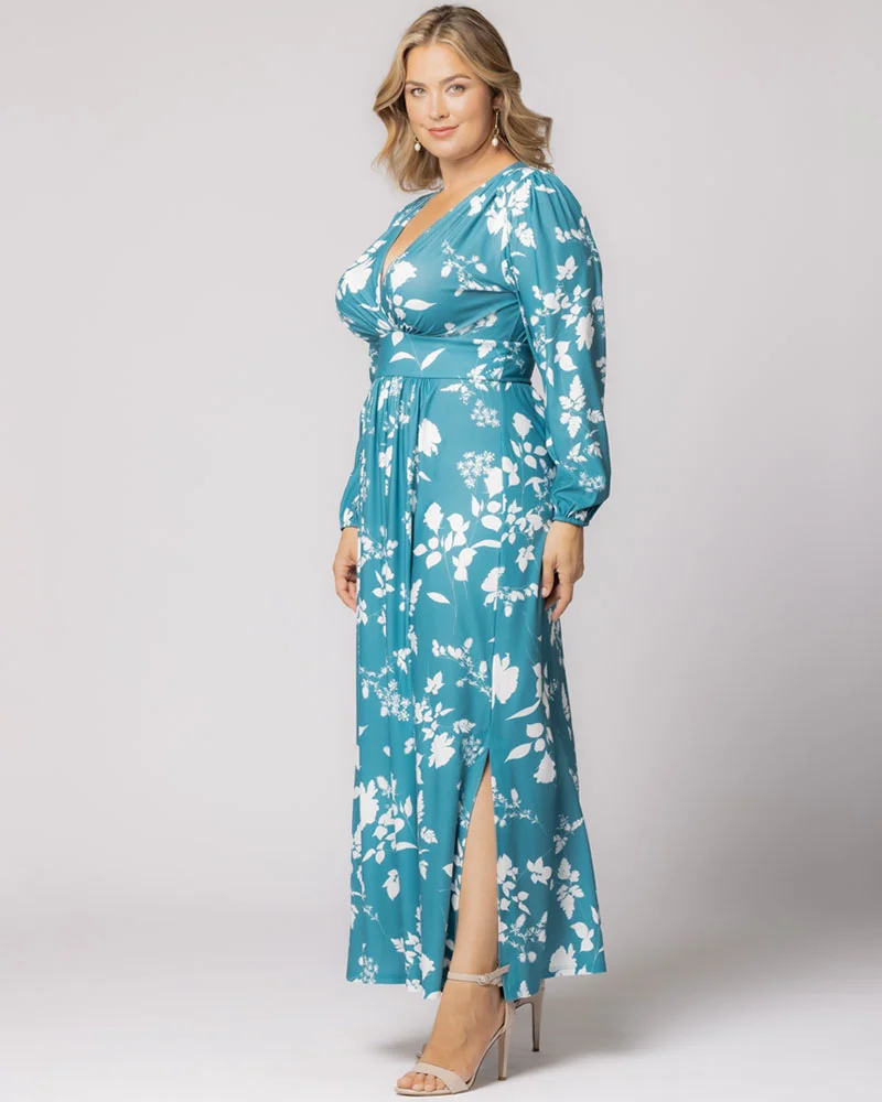 Plus Size Kelsey Long Sleeve Maxi Dress - Image 31