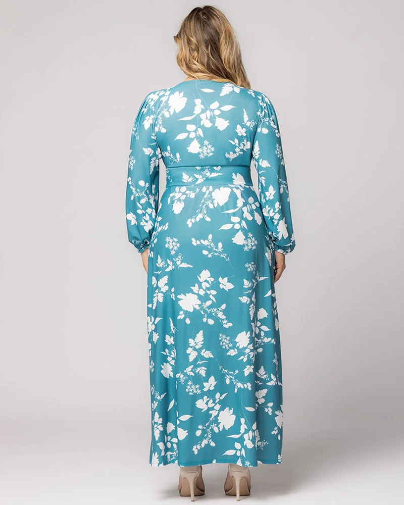 Plus Size Kelsey Long Sleeve Maxi Dress - Image 32