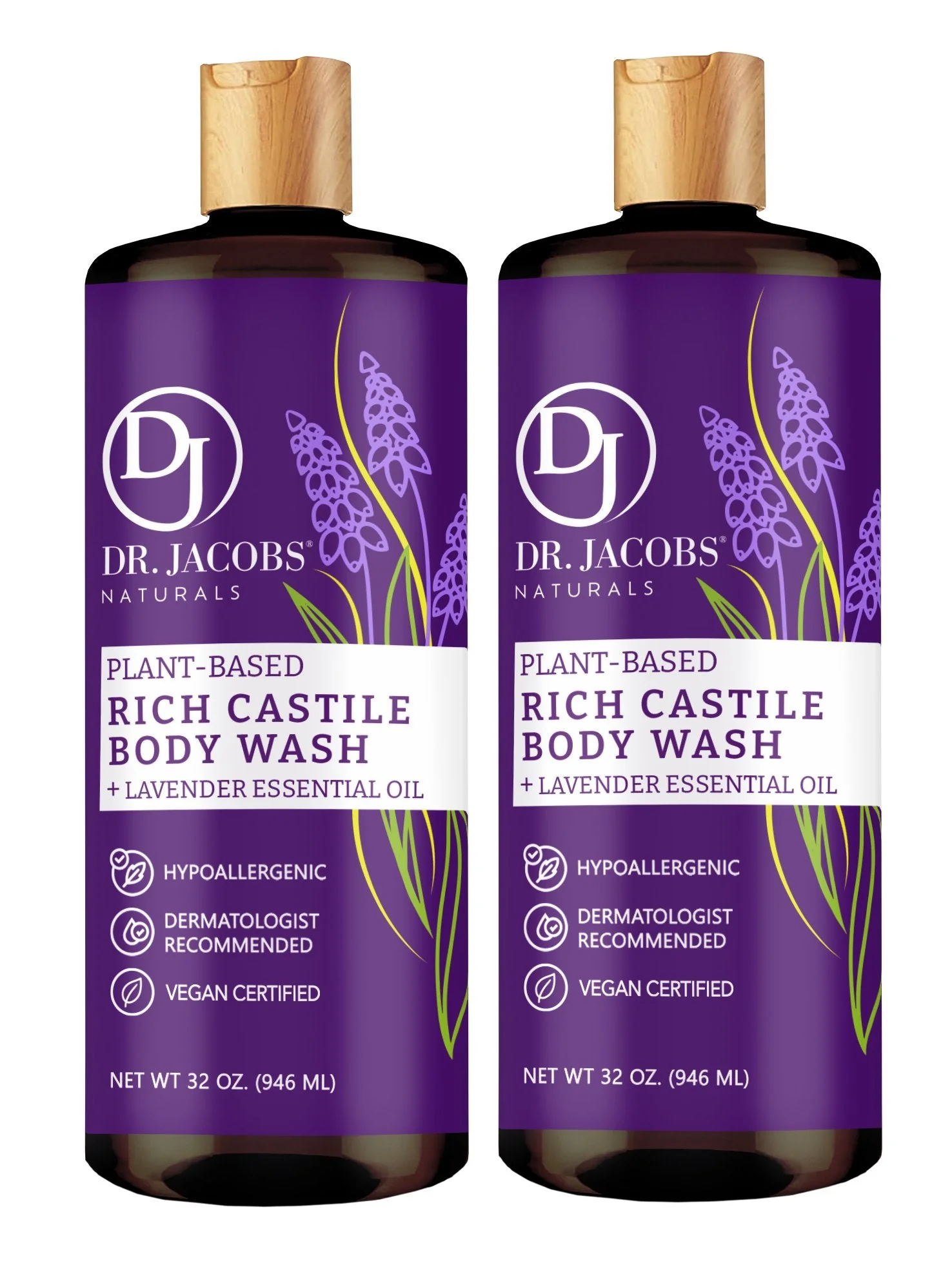 Lavender Castile Body Wash - 32 oz - Image 7
