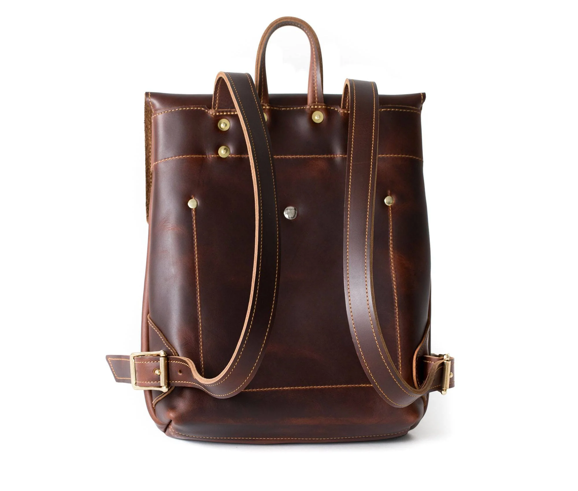 Premium Leather Rucksack - Image 12
