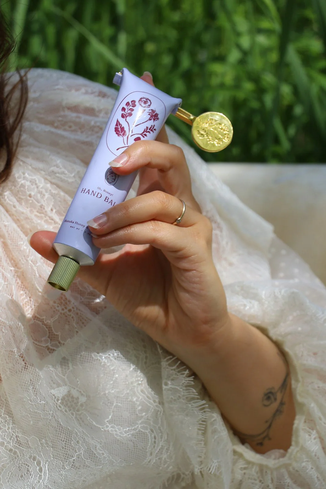 Manuka Honey & Lavender Tallow Hand Balm - Image 3