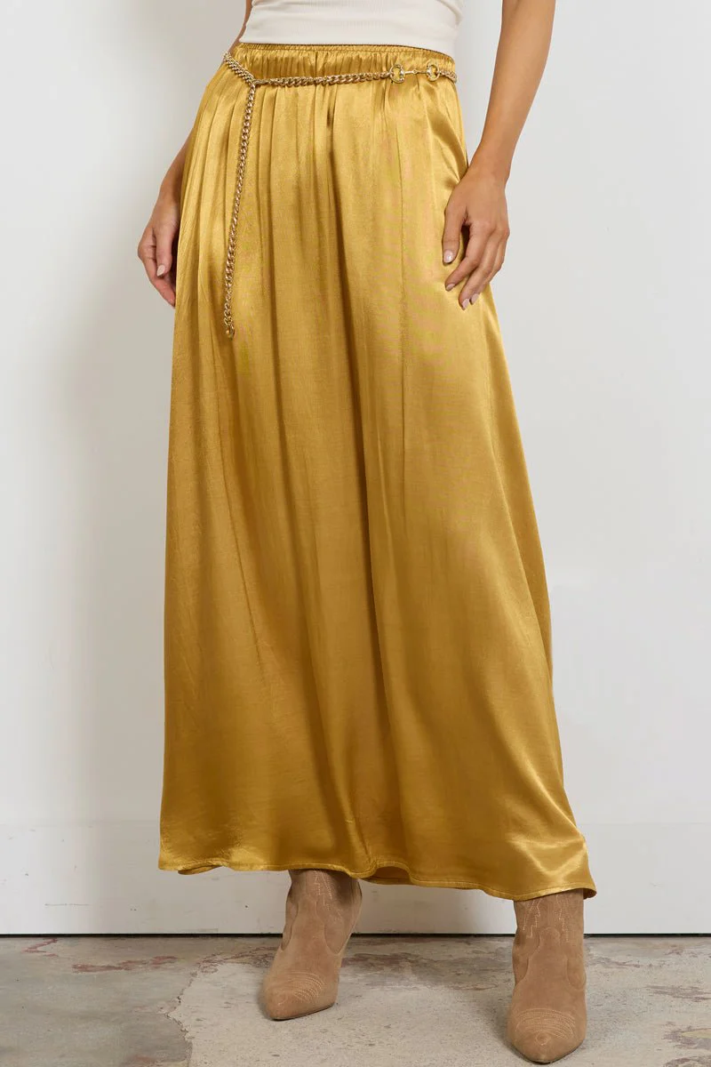 Maureen Satin Volume Skirt - Image 17
