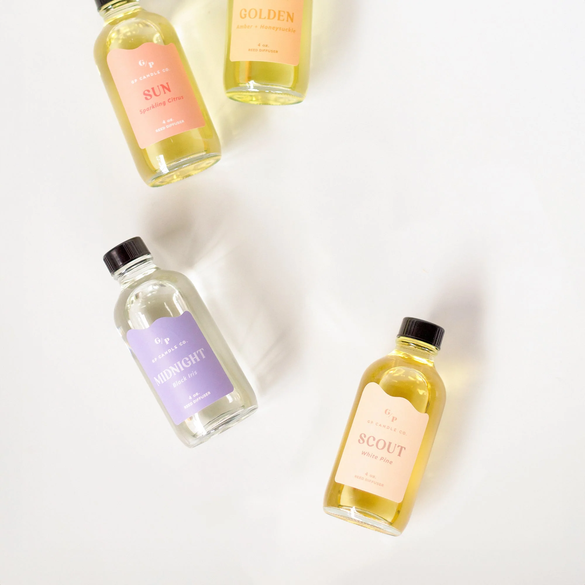 Midnight 4 oz. Hue Reed Diffuser - Black Iris - Image 3