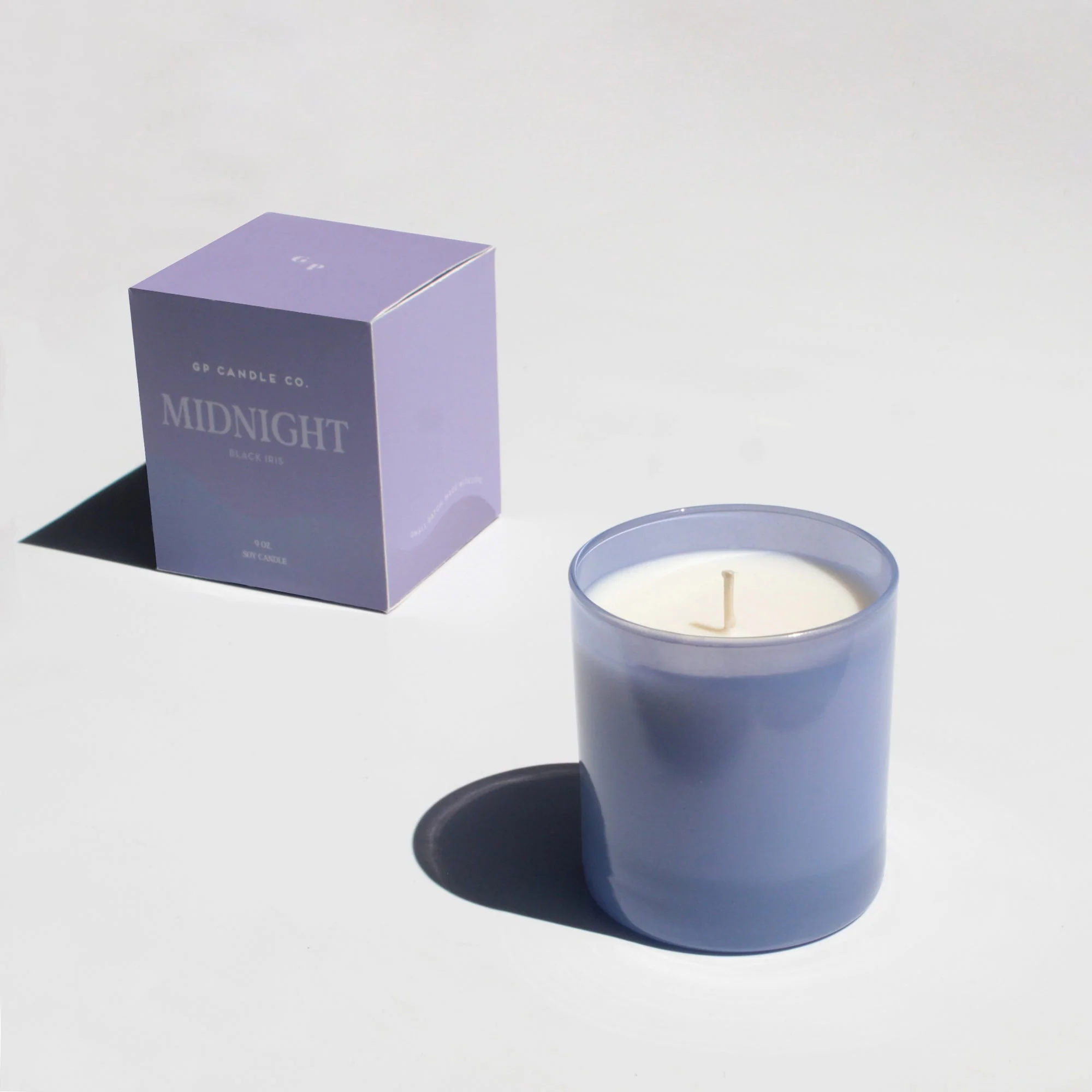 Midnight 9 oz. Hue Soy Candle - Black Iris - Image 2