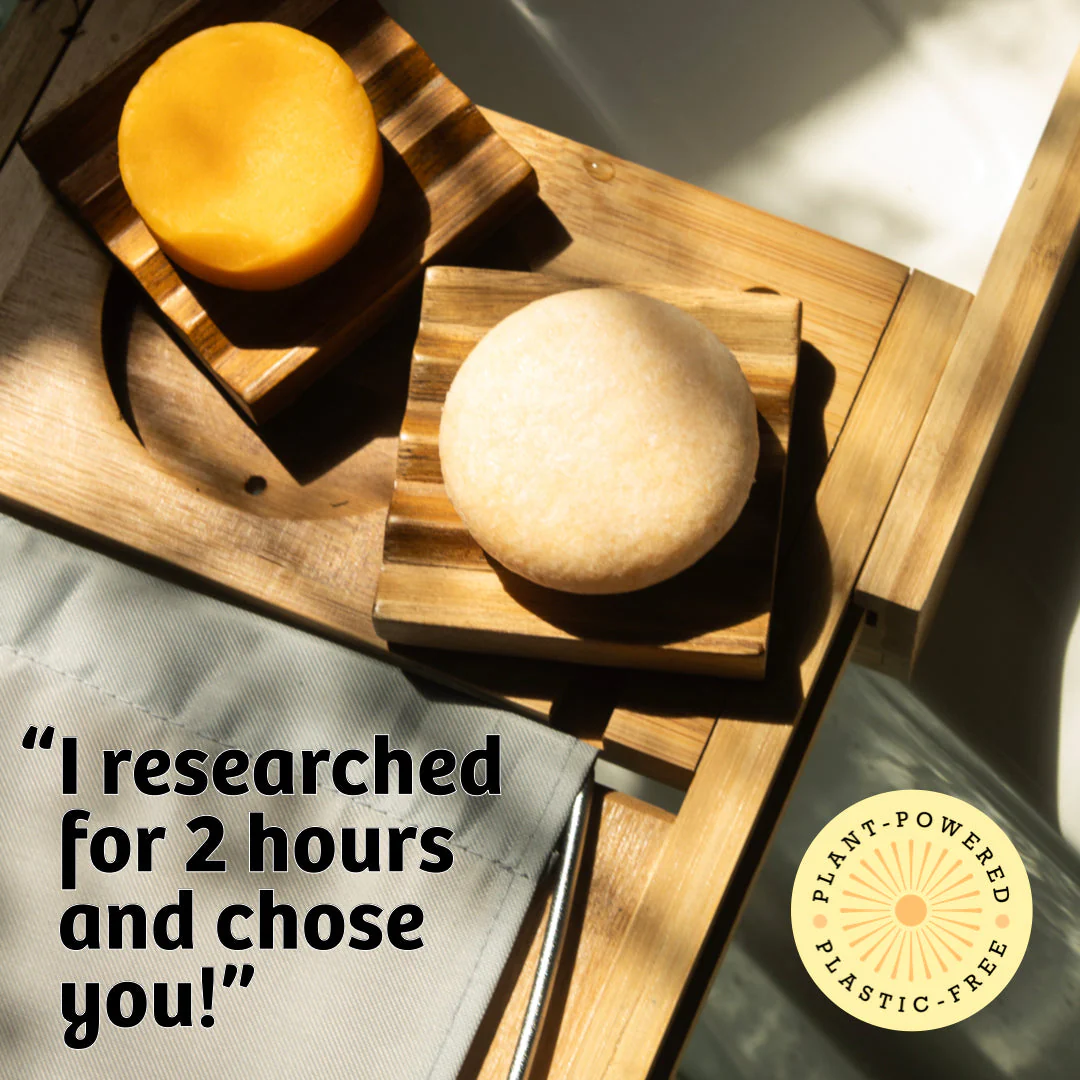 Plastic-Free Mango Moisturizing Conditioner Bar - Image 7