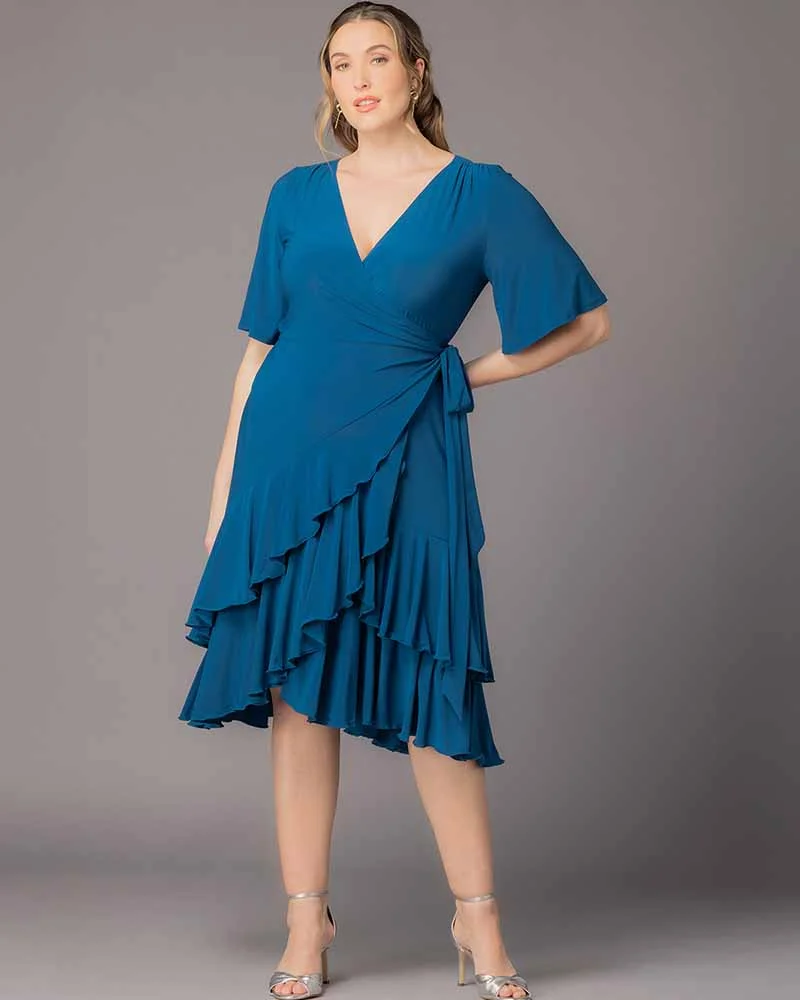 Plus Size Miranda Wrap Dress - Image 6