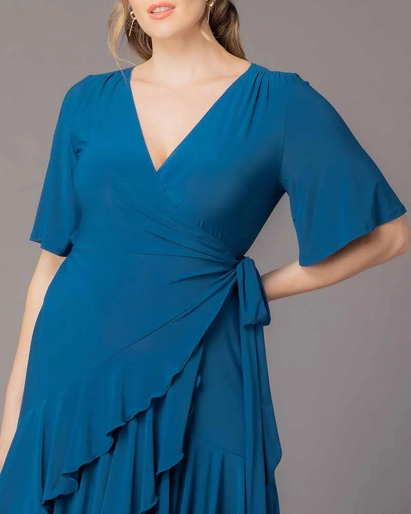 Plus Size Miranda Wrap Dress - Image 9