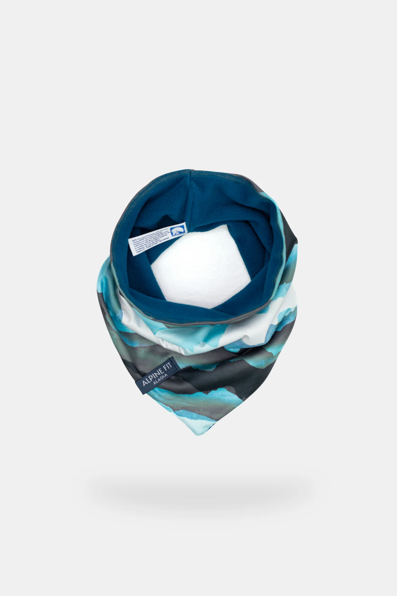 Mountain Recycled Fleece V Front Neck Warmer - Image 14
