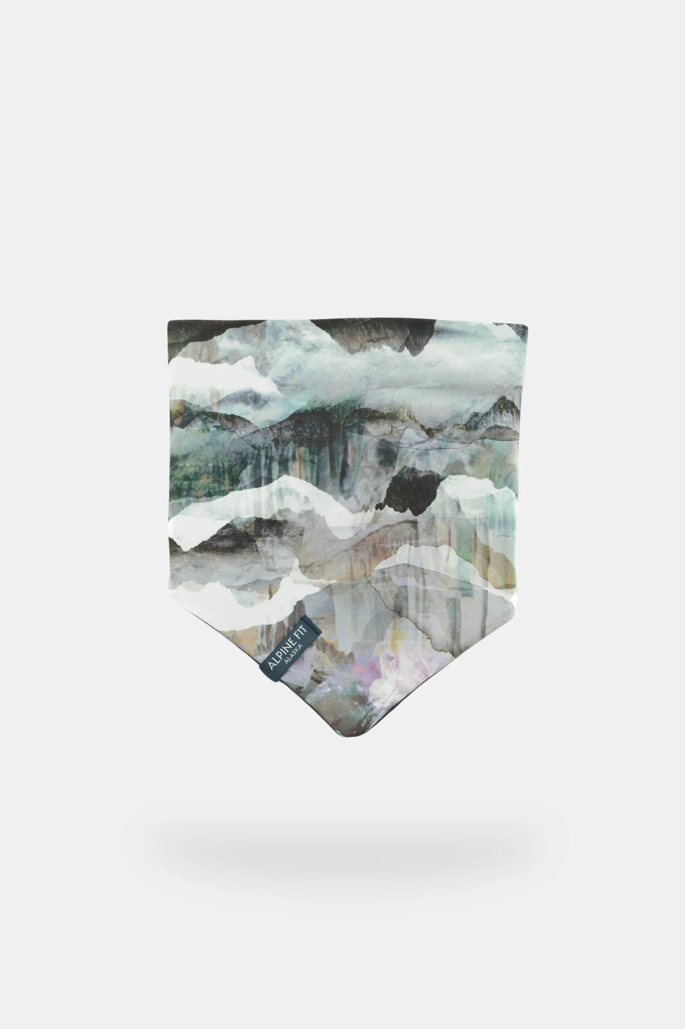 Mountain Recycled Fleece V Front Neck Warmer - Image 9