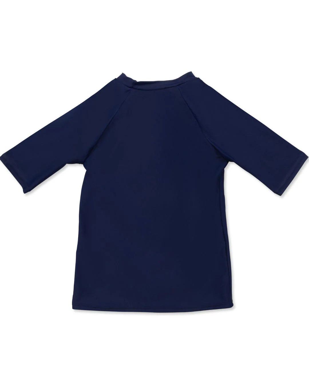 UPF 50 Short Sleeve Kids Sun Shirt - Navy Blue - Image 3