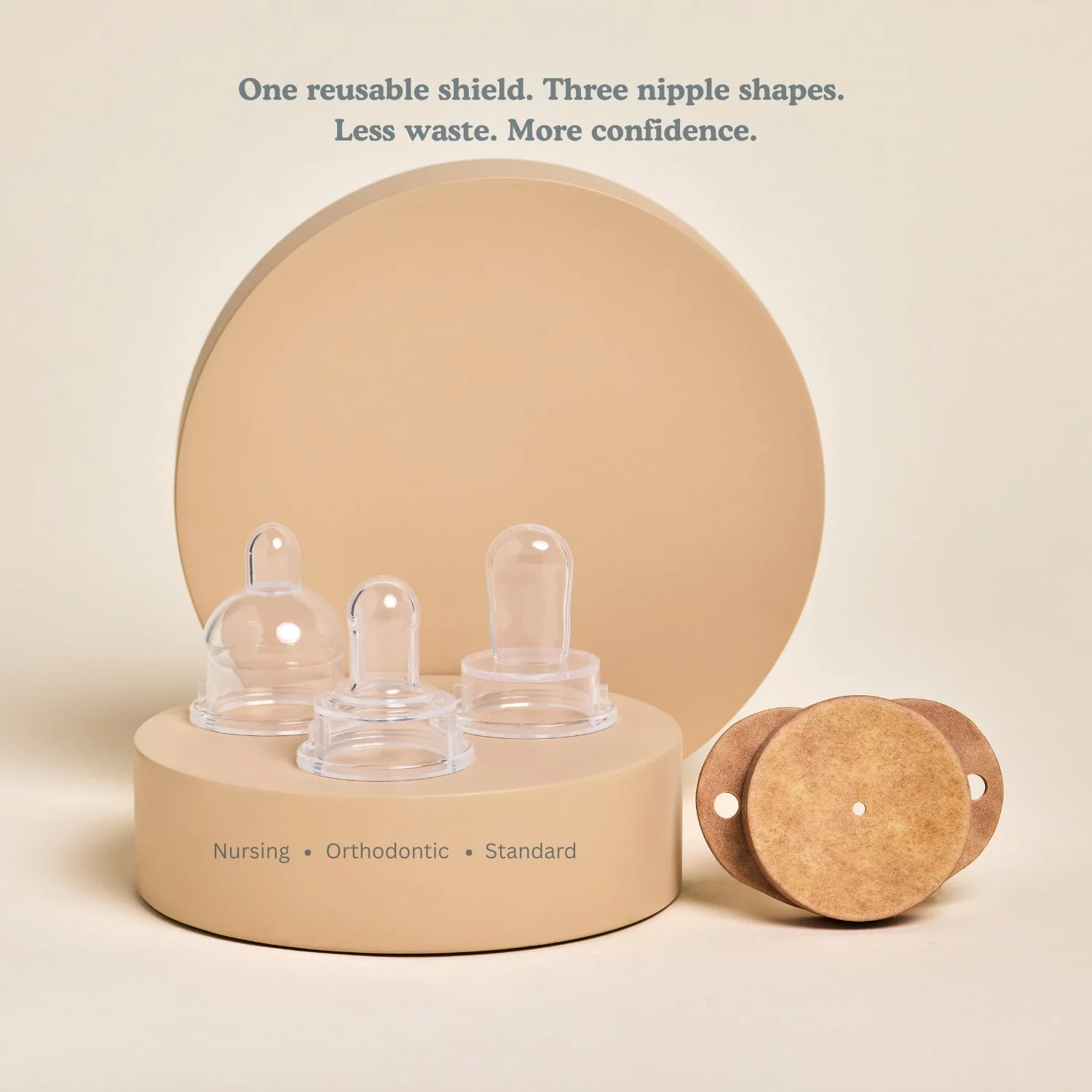 Latex-Free Silicone Nipple Sample Pack - 3 Shapes - Image 6