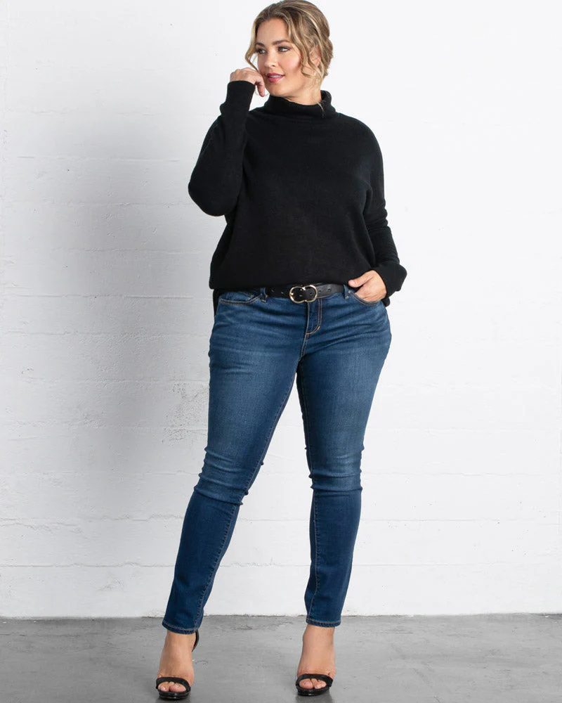 Plus Size Paris Turtleneck Tunic Sweater - Image 3
