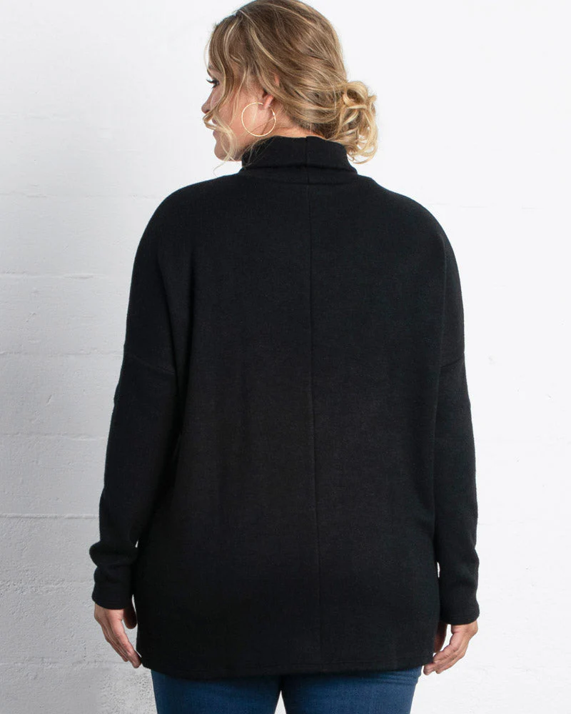 Plus Size Paris Turtleneck Tunic Sweater - Image 4