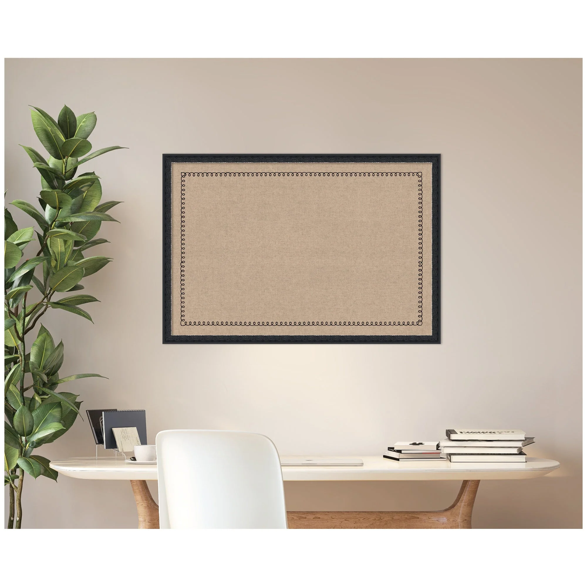 Pinboard Black Scallop Print - Image 39