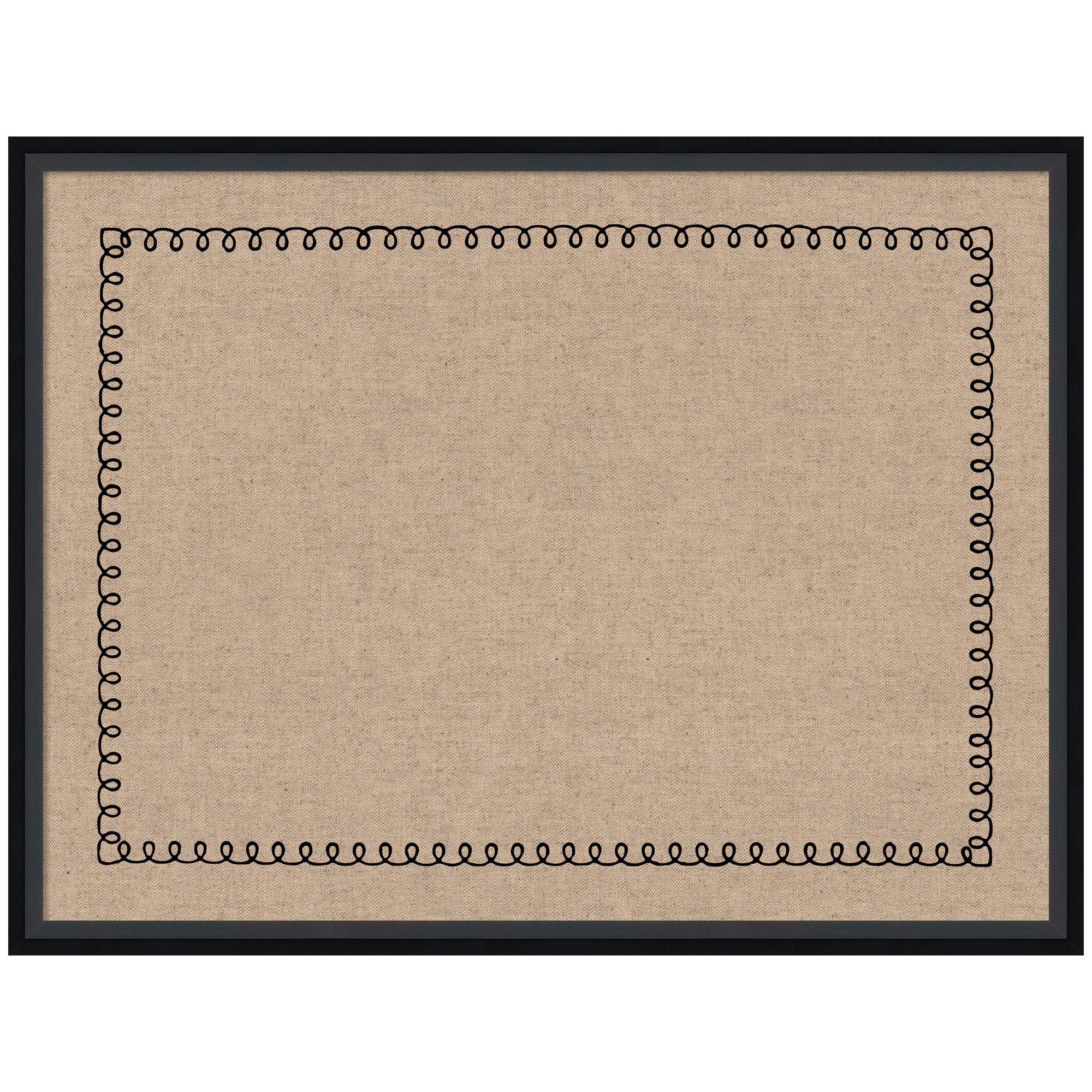 Pinboard Black Scallop Print - Image 41