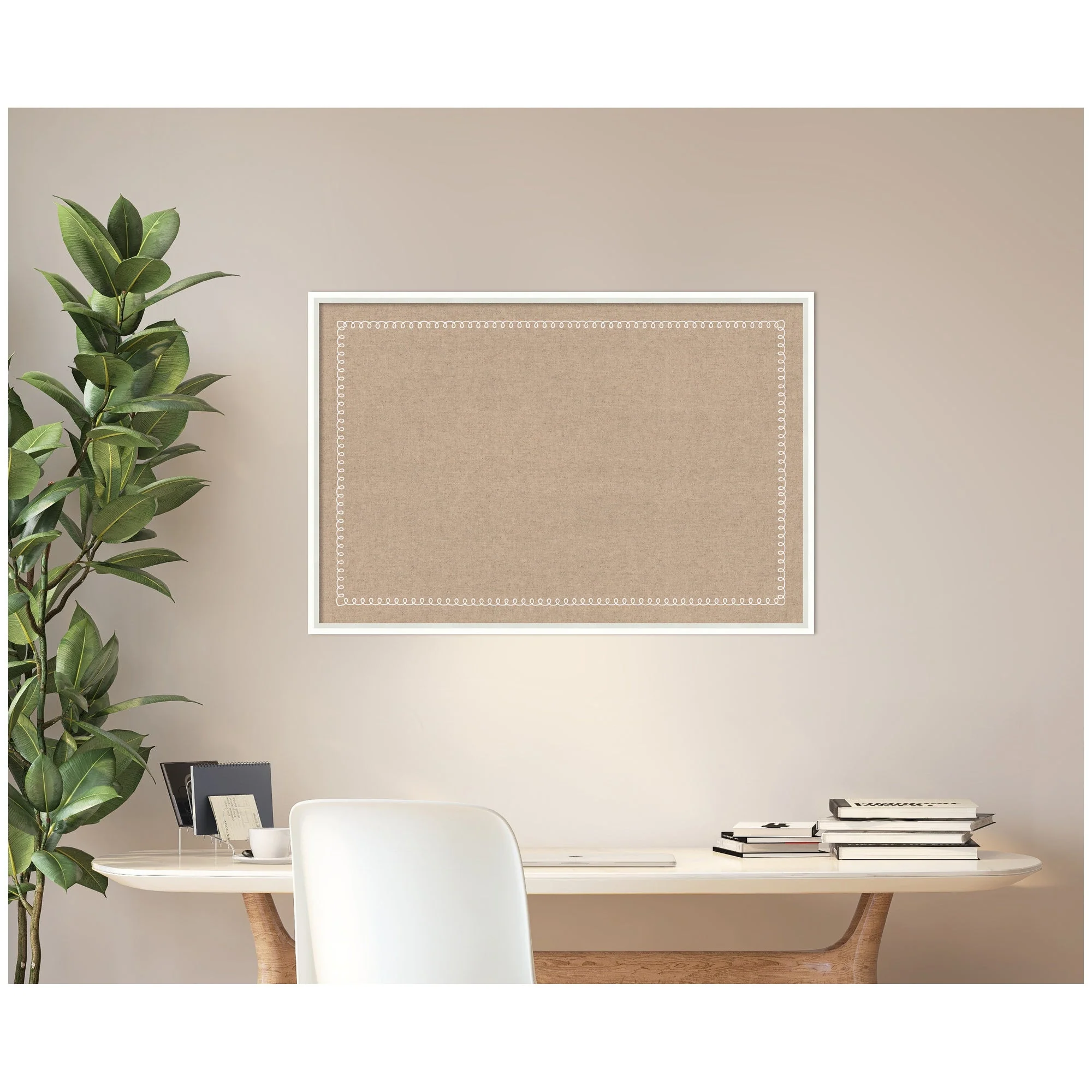 Pinboard White Scalloped Edge - Image 16