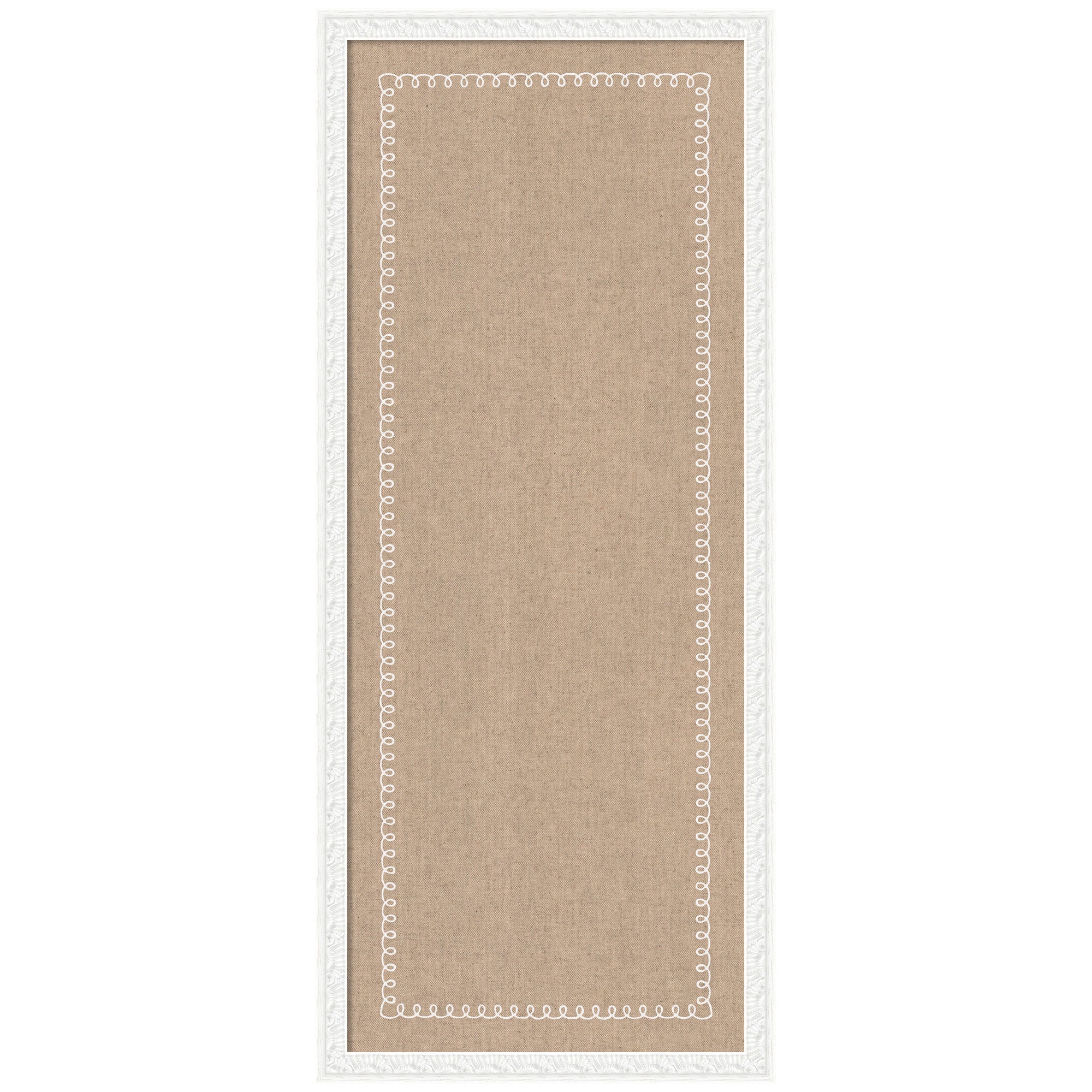 Pinboard White Scalloped Edge - Image 24