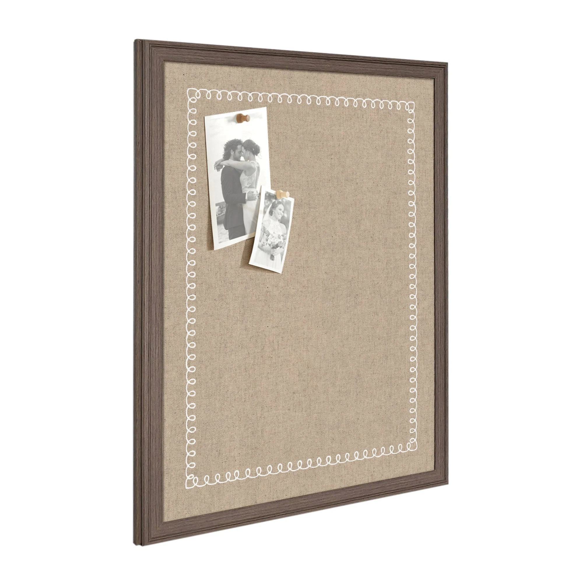Pinboard White Scalloped Edge - Image 31