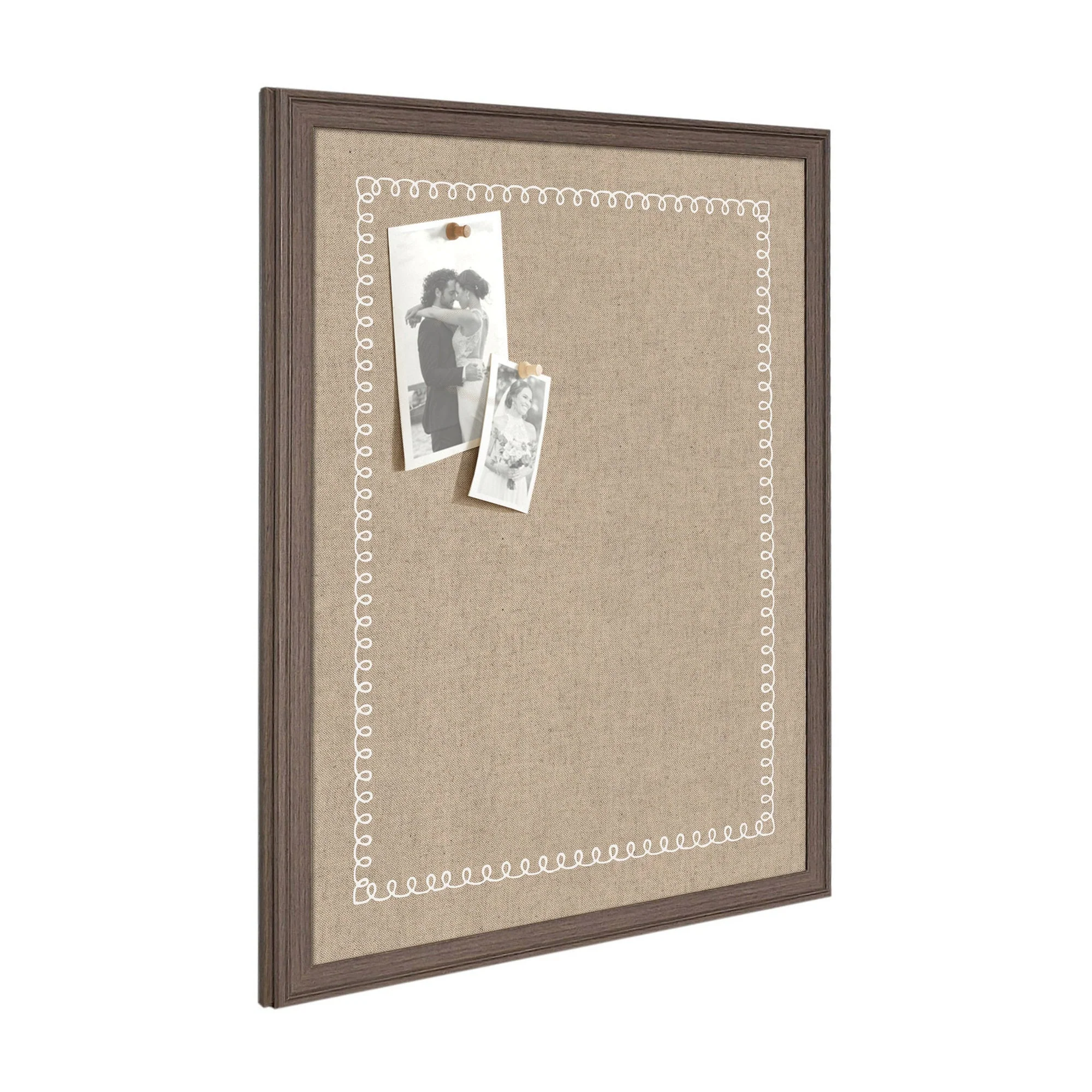 Pinboard White Scalloped Edge - Image 34