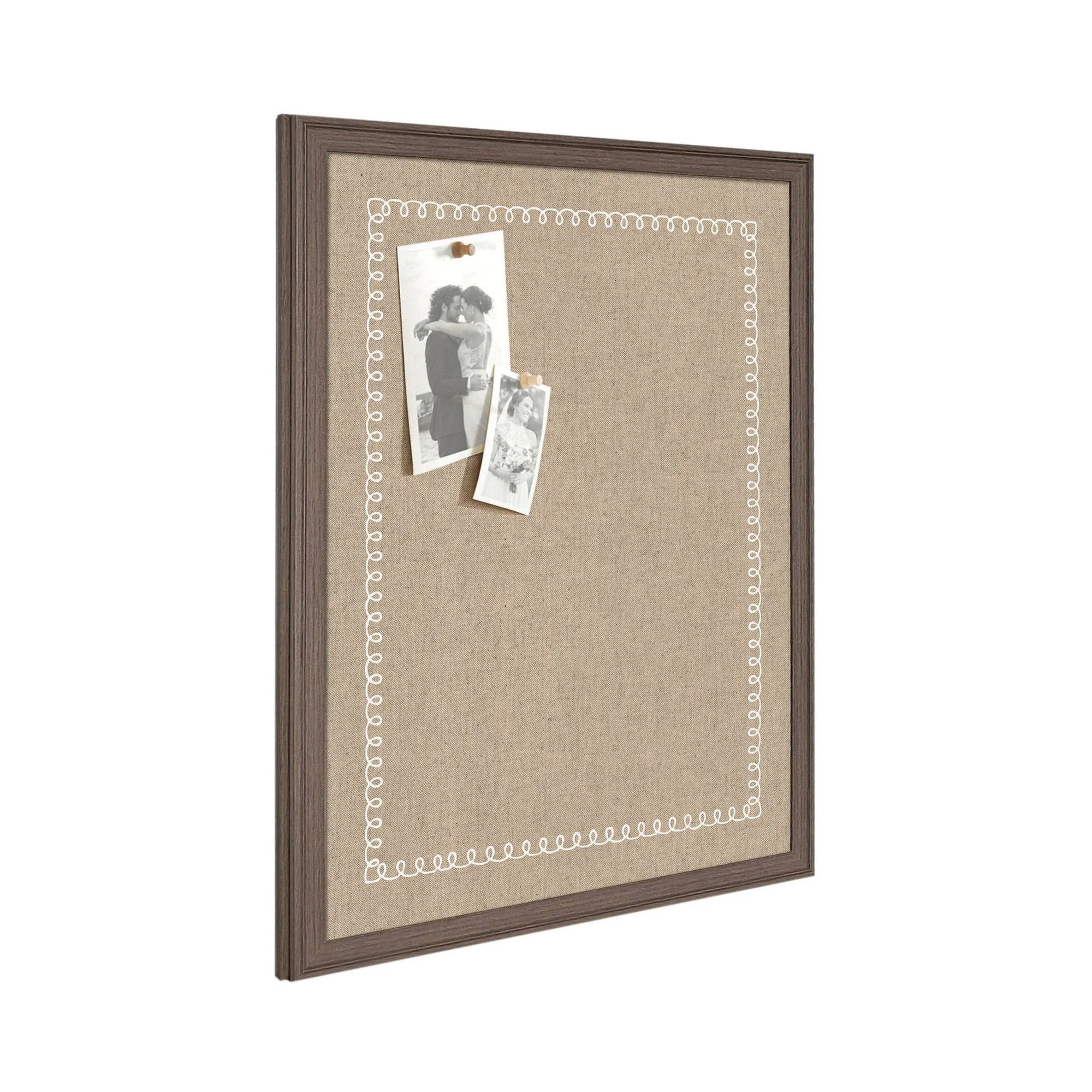 Pinboard White Scalloped Edge - Image 53