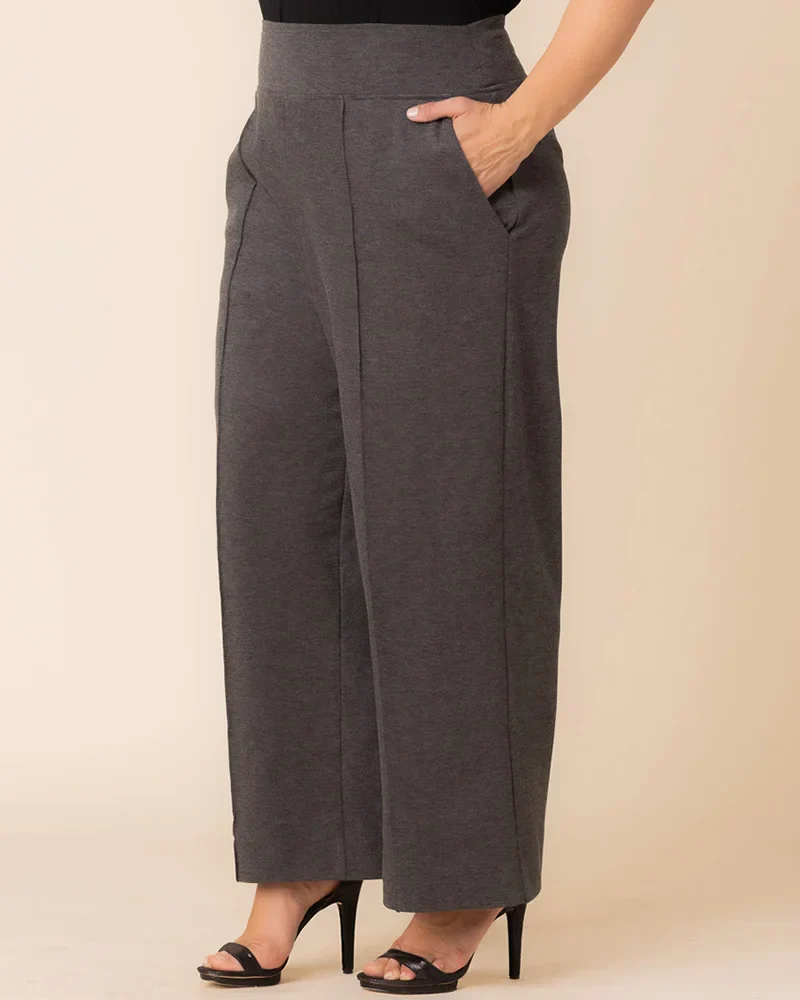 Plus Size Polished Ponte Pants - Image 13