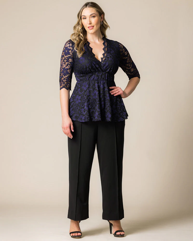 Plus Size Polished Ponte Pants - Image 5