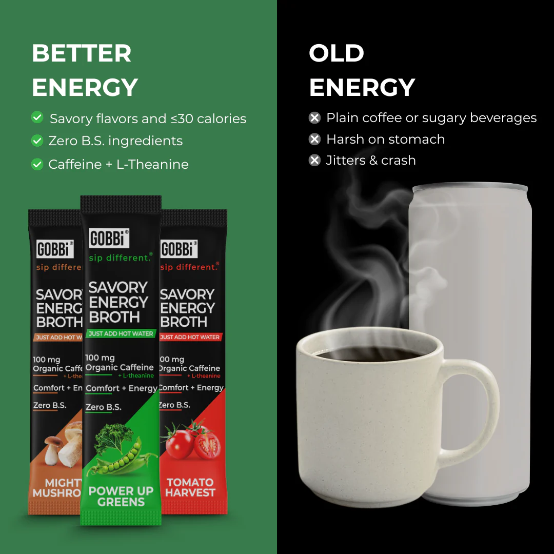 Savory Energy Broth Power Greens - 10 Or 20 Pack - Image 5