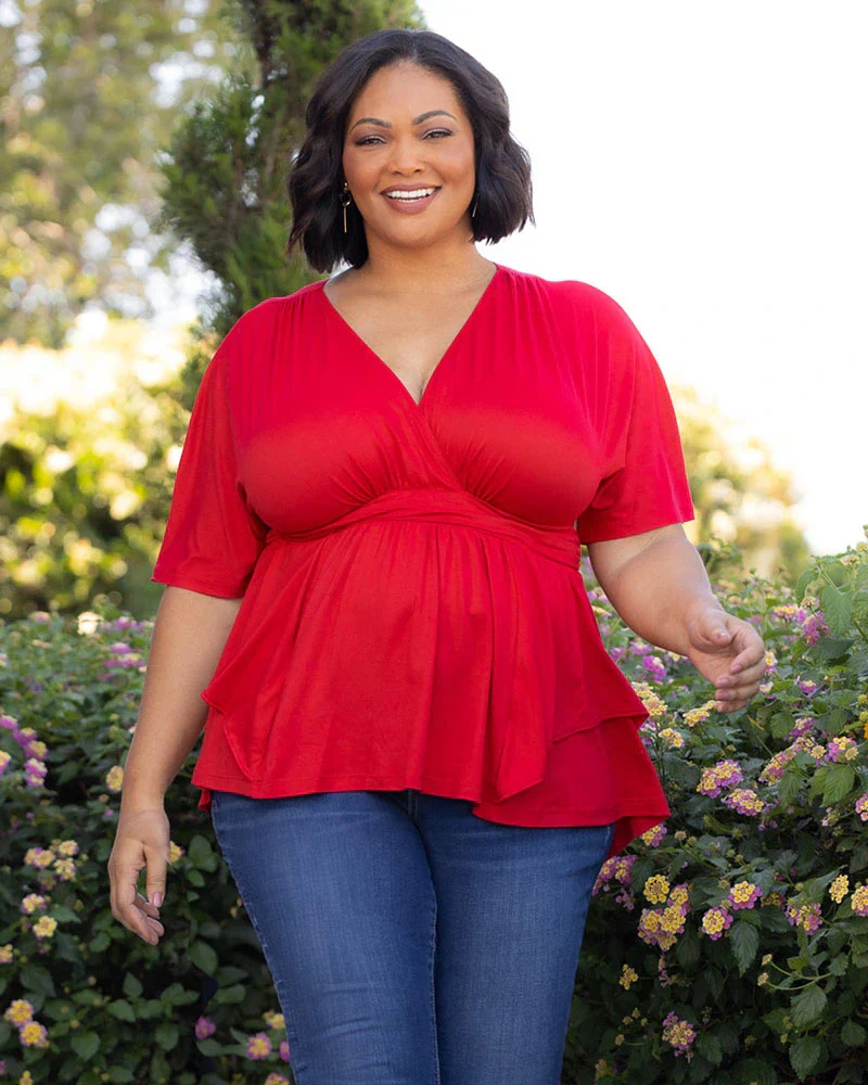 Plus Size Promenade Top - Image 34