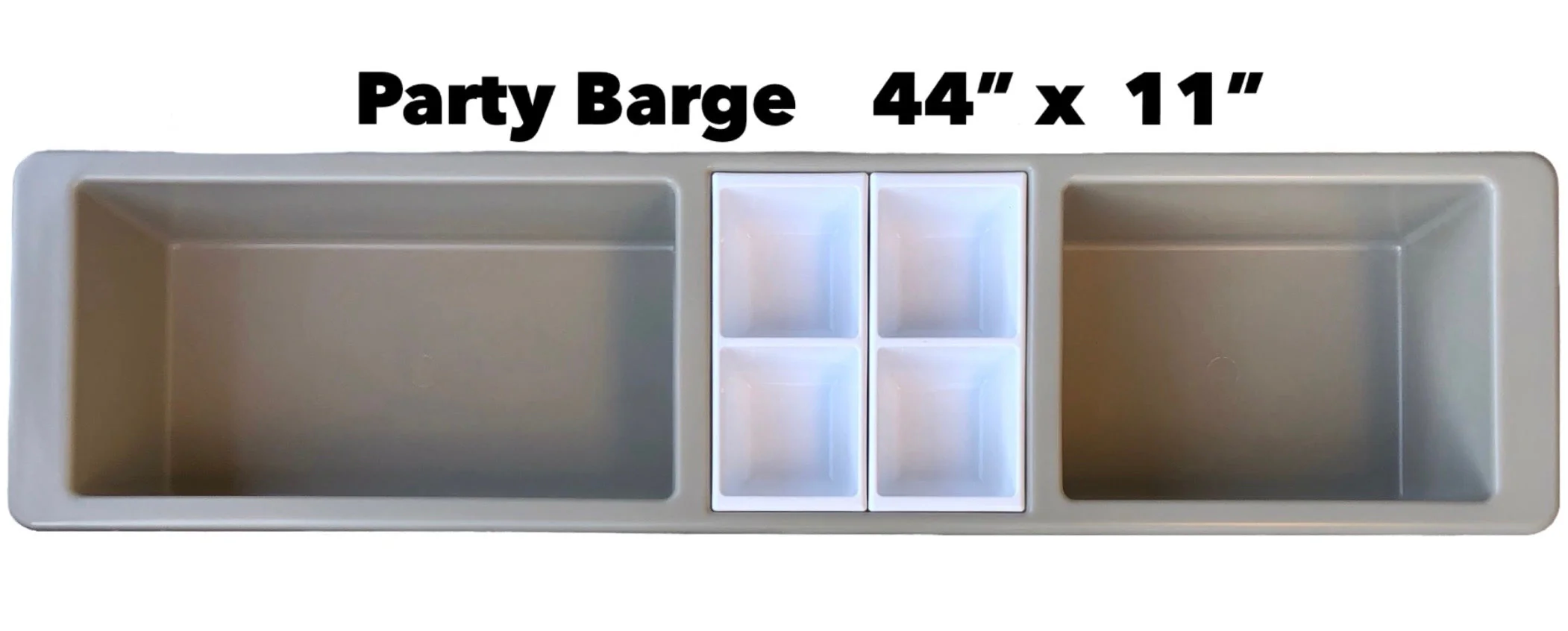 Insulated Party Barge Beverage Cooler - Cherry Red - Image 7
