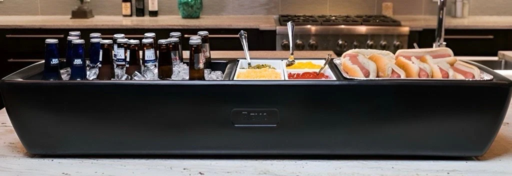 Insulated Party Barge Beverage Cooler - Deep Black - Image 2