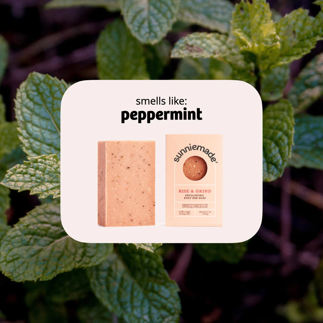 Peppermint Exfoliating Body Bar Soap - 3.7 Oz - Image 4