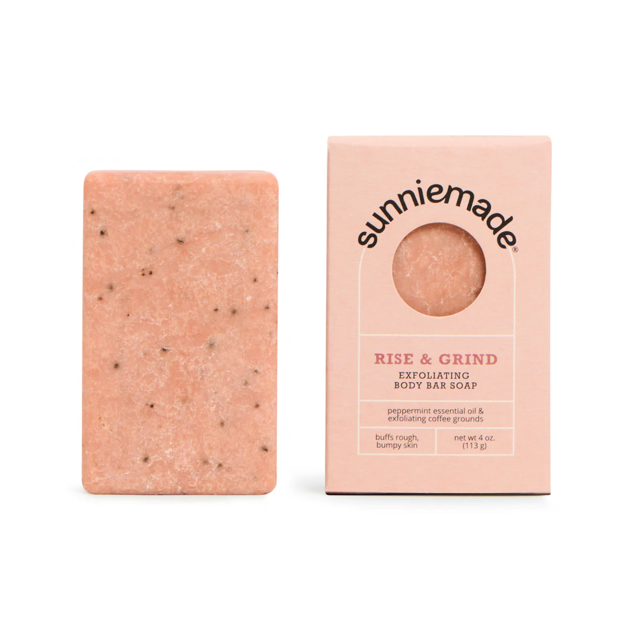 Peppermint Exfoliating Body Bar Soap - 3.7 Oz - Image 7
