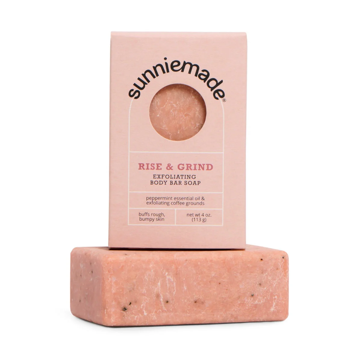 Peppermint Exfoliating Body Bar Soap - 3.7 Oz - Image 8