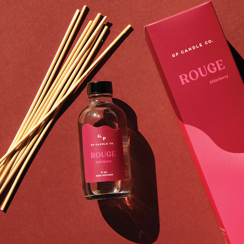 Rouge 4 oz. Hue Reed Diffuser - Elderberry