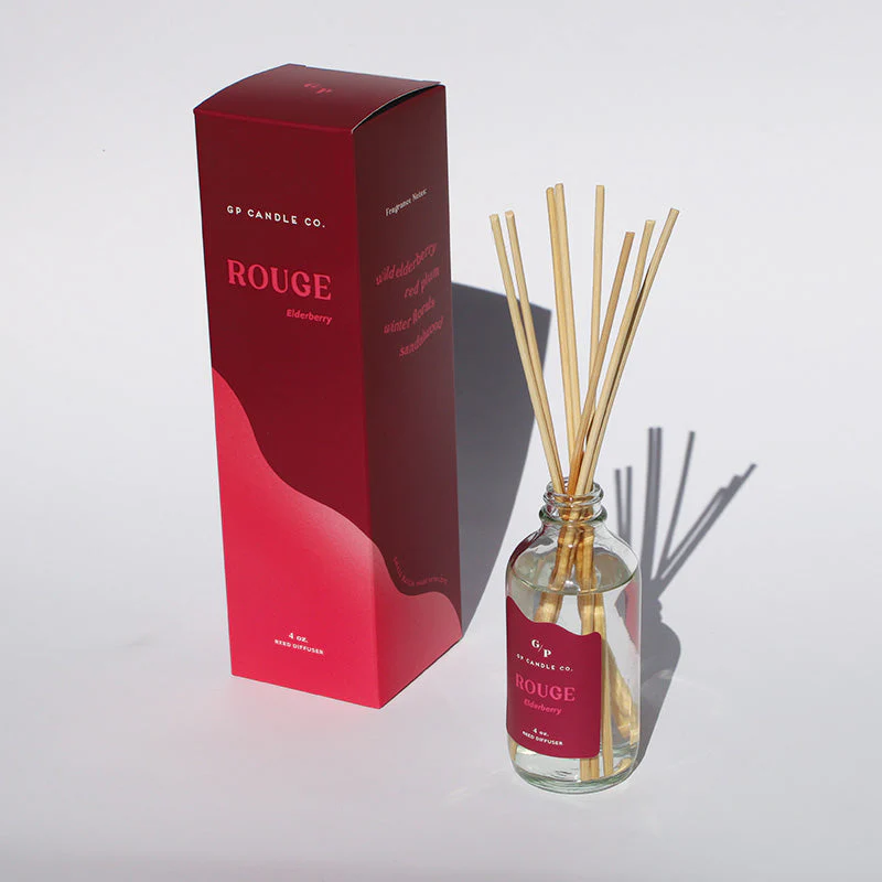 Rouge 4 oz. Hue Reed Diffuser - Elderberry - Image 2