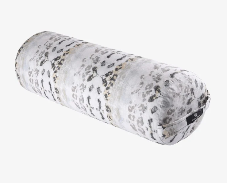 Round Firm Yoga Bolster - 100% Cotton Cover - Image 10