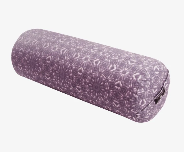 Round Firm Yoga Bolster - 100% Cotton Cover - Image 11