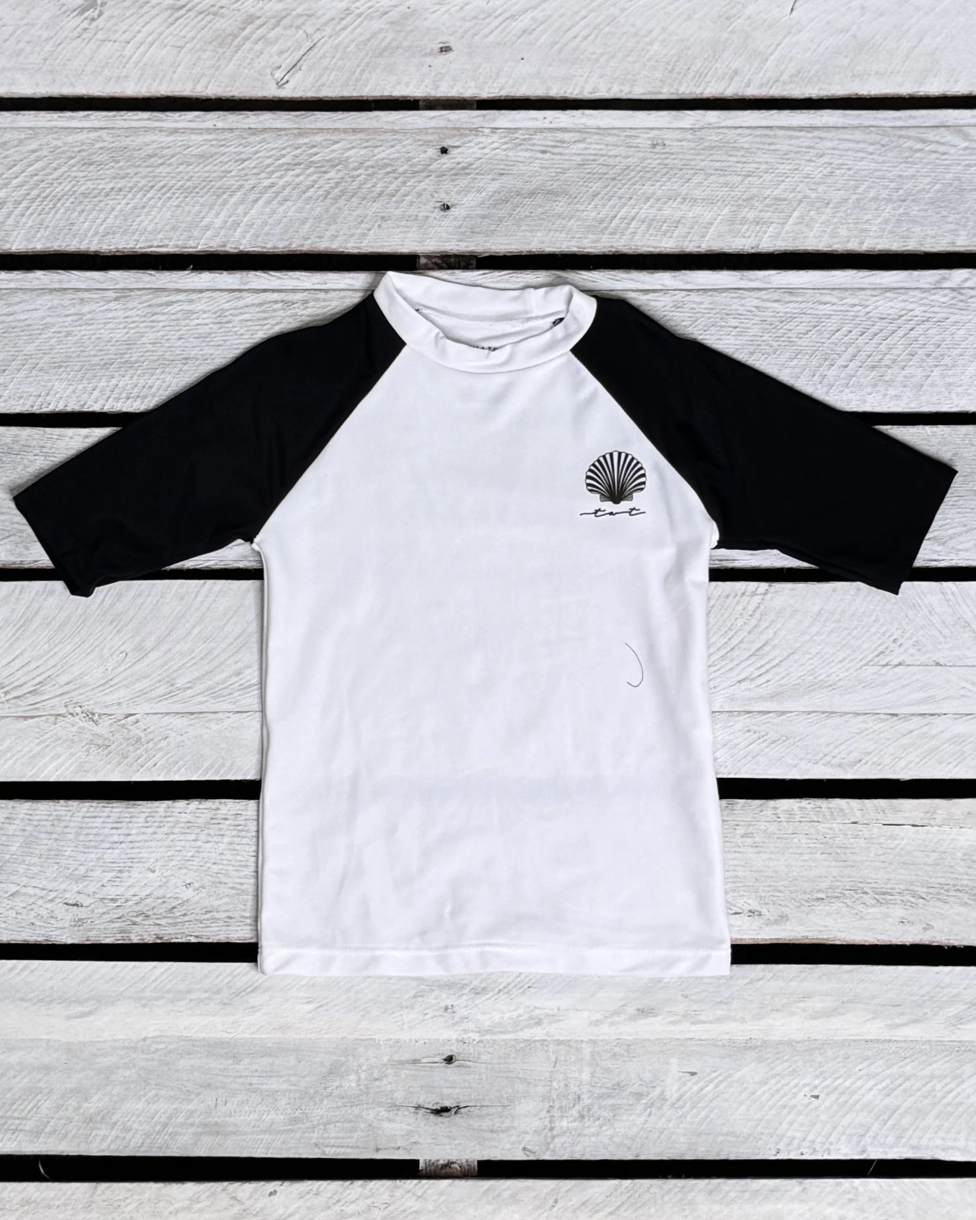 Boys Seashell Short Sleeve UPF 50 Sun Shirt