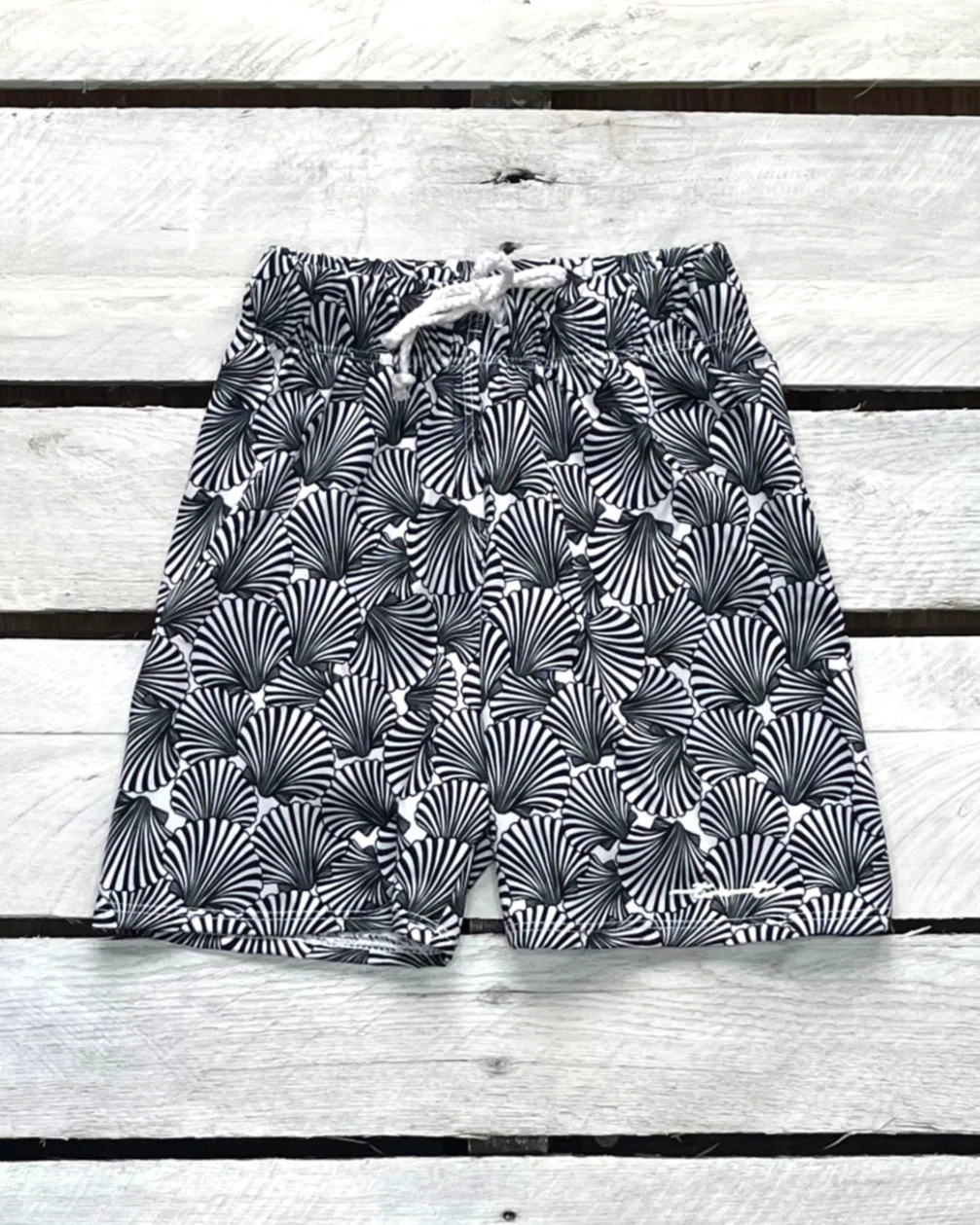 Kids Seashell UPF 50 Lined Swim Trunks