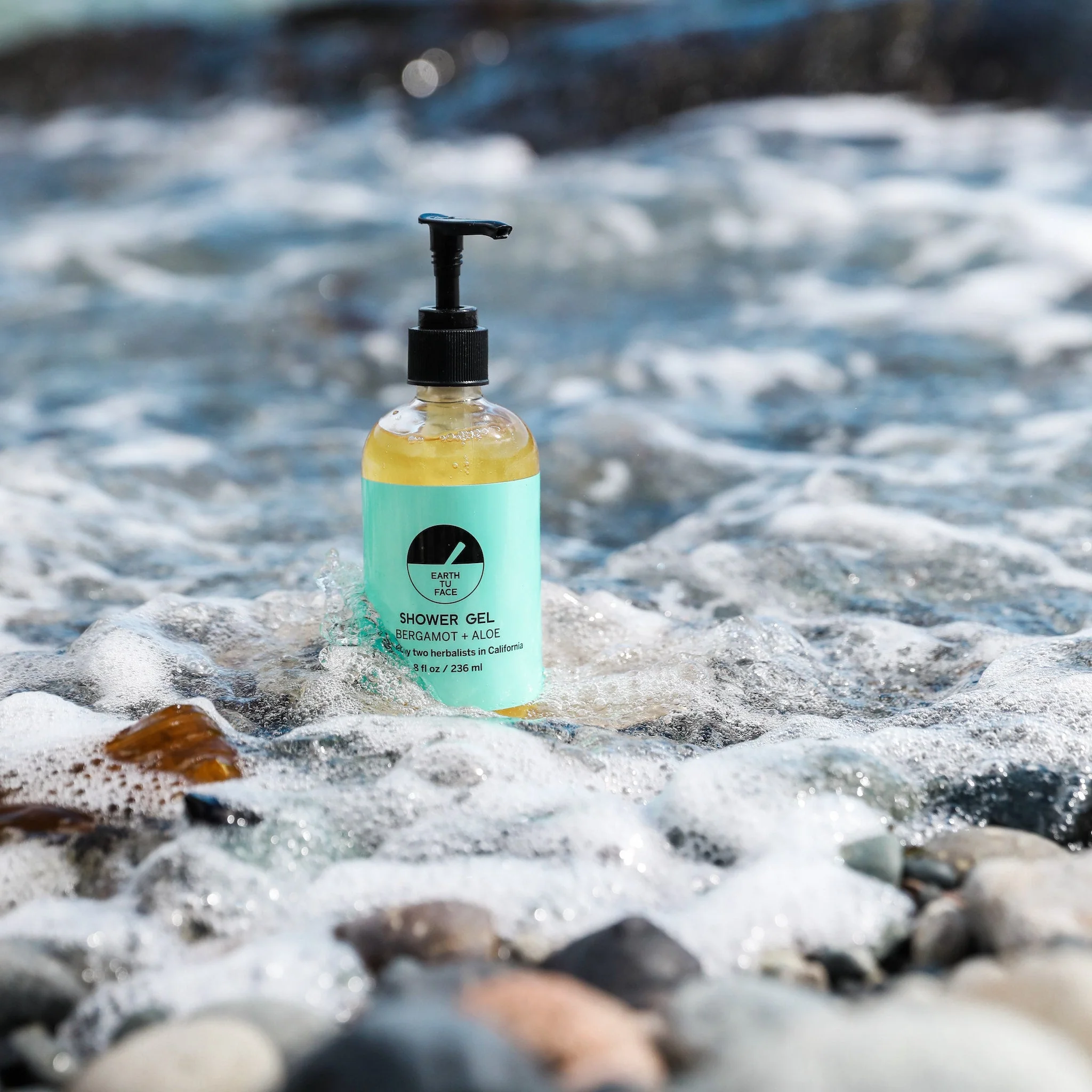 Bergamot Aloe Shower Gel - 8 oz - Image 2