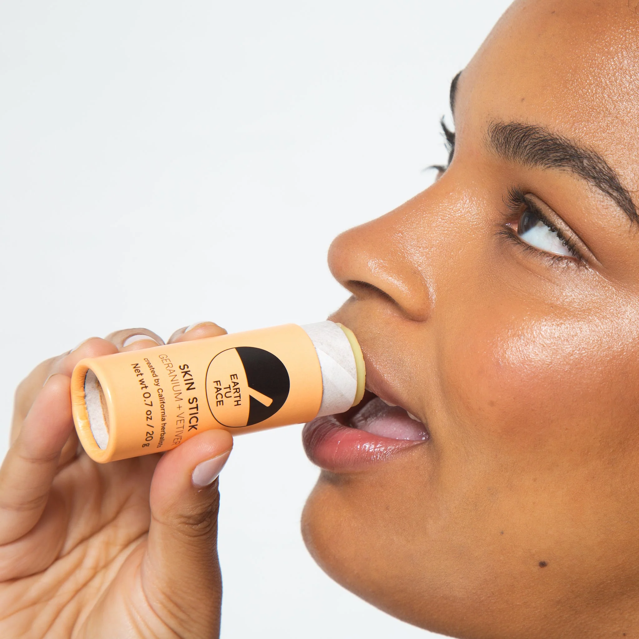 Herbal Moisturizing Skin Stick - Geranium Vetiver - Image 5