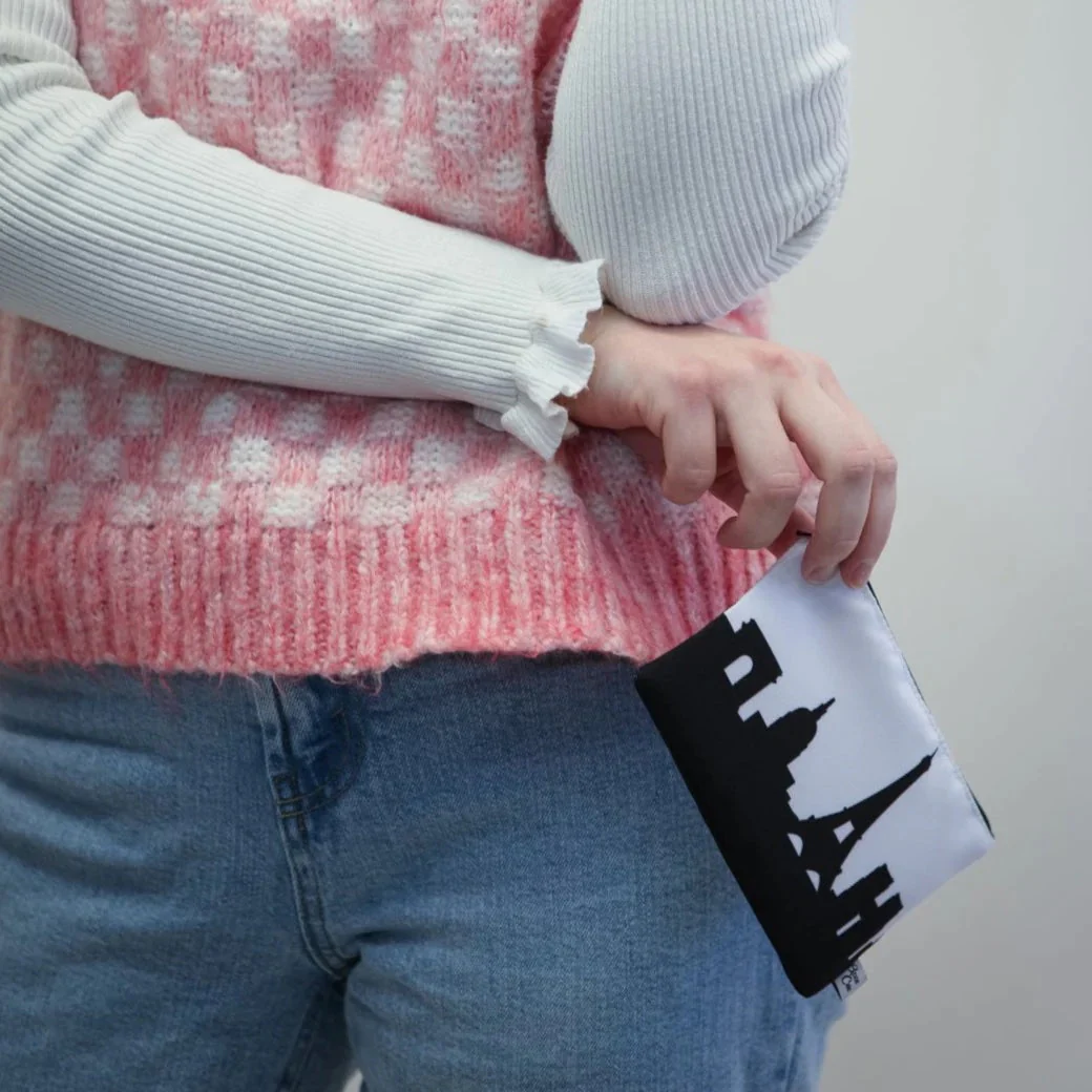 Skyline Canvas Mini Purse - Image 4