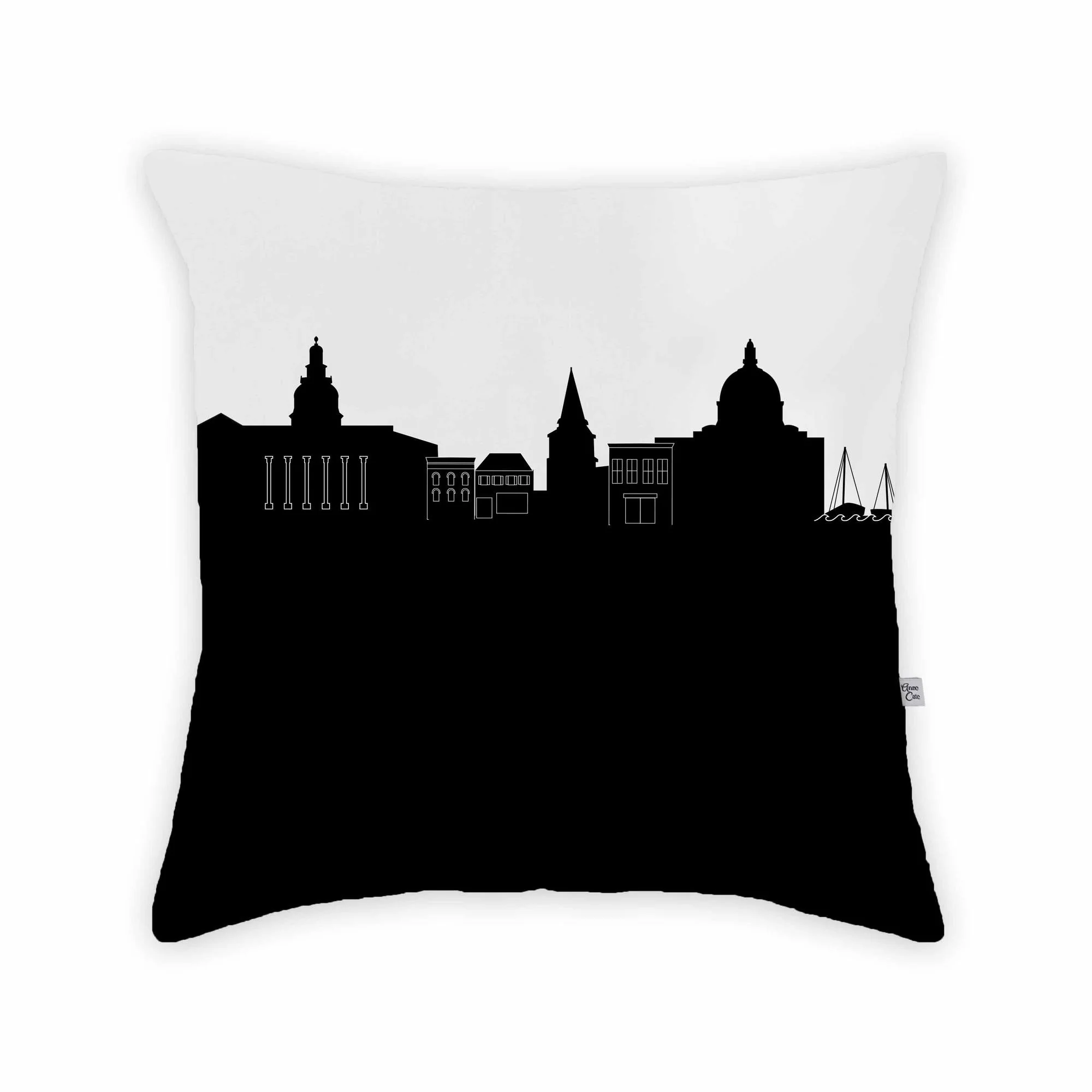 Skyline Large Throw Pillow - Image 11