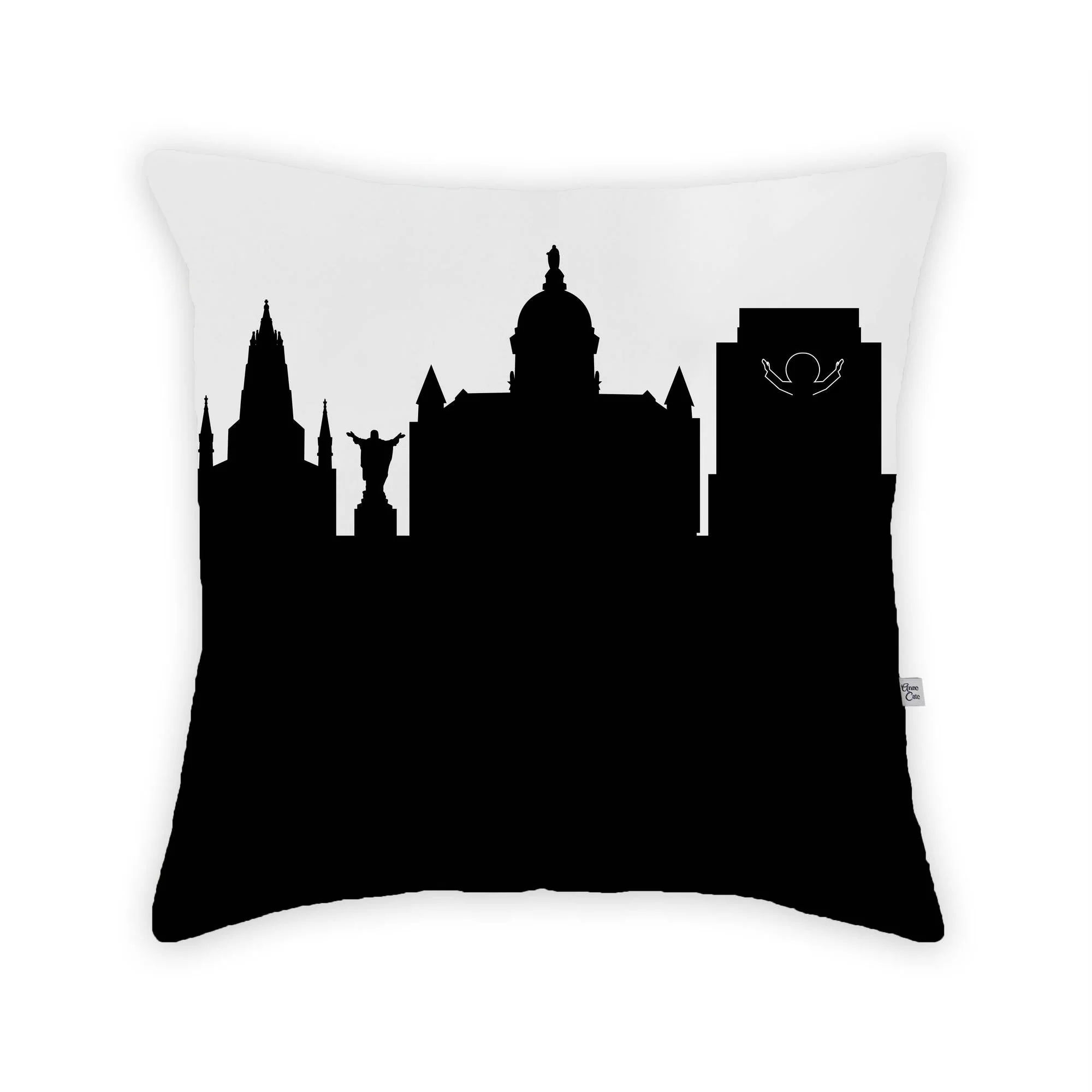 Skyline Large Throw Pillow - Image 91